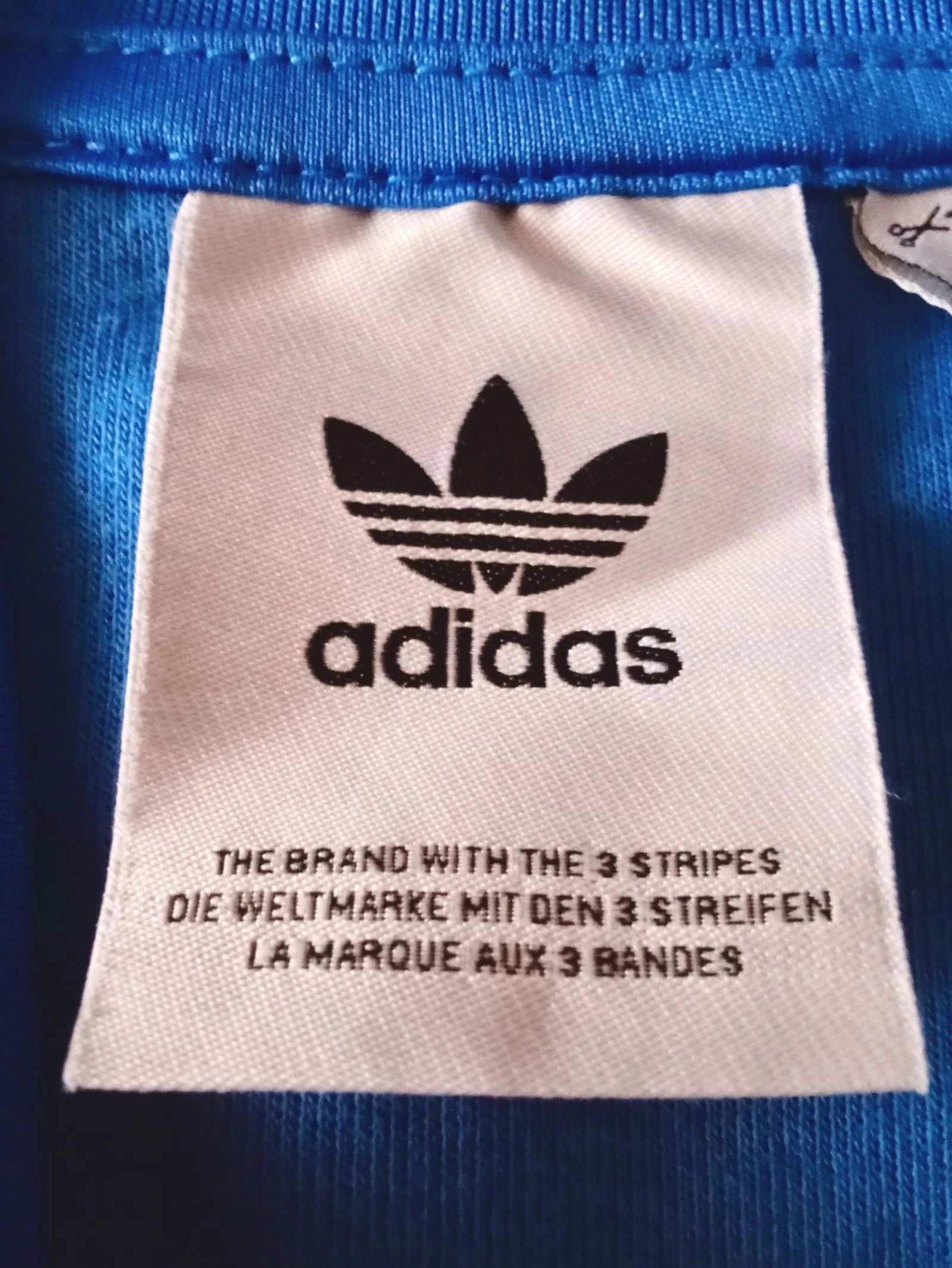 Vintage fit Adidas Originals jas maat S origineel blauw nieuw zonder labels – photo 9